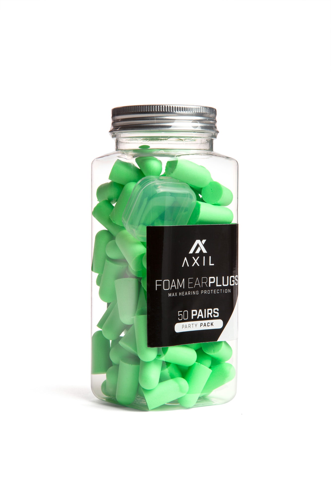 Foam Ear Plugs - 50 Pair Party Pack