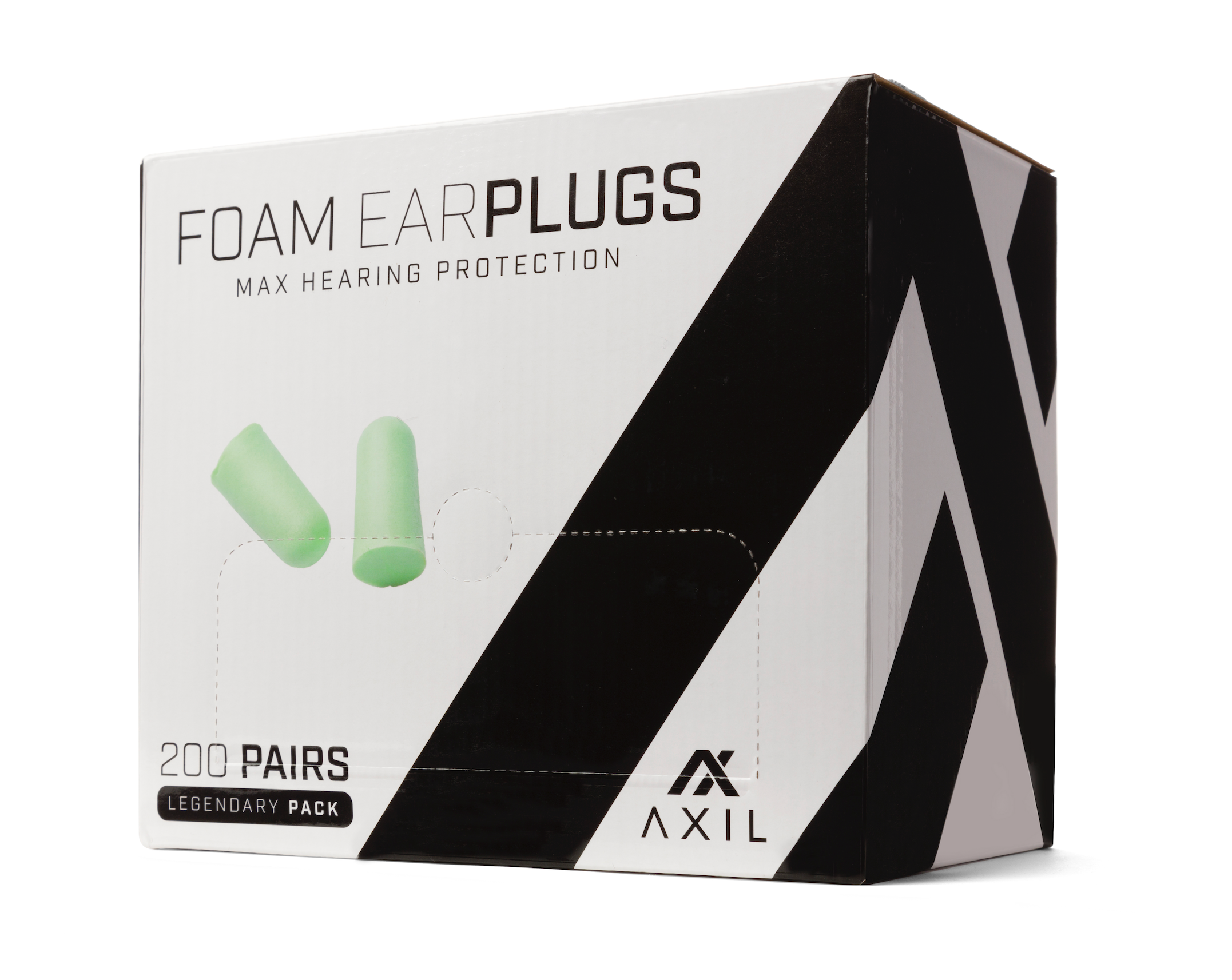 Foam Ear Plugs - 200 Pair Box